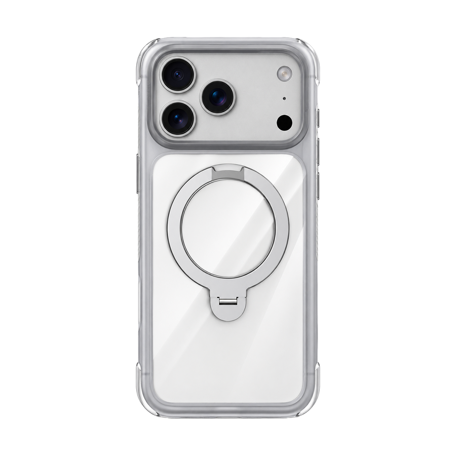 Njoyny Air Pro 2 Stand iPhone 18 Pro Max MagSafe Kılıf - Beyaz