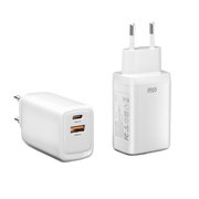 Piili 65W USB-A + Type-C Hızlı Şarj Adaptörü (Laptop, Tablet ve Telefonlarla Uyumlu)