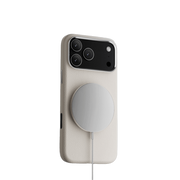 Piili iPhone 17 Pro Max Leather MagSafe Kılıf - Titanyum