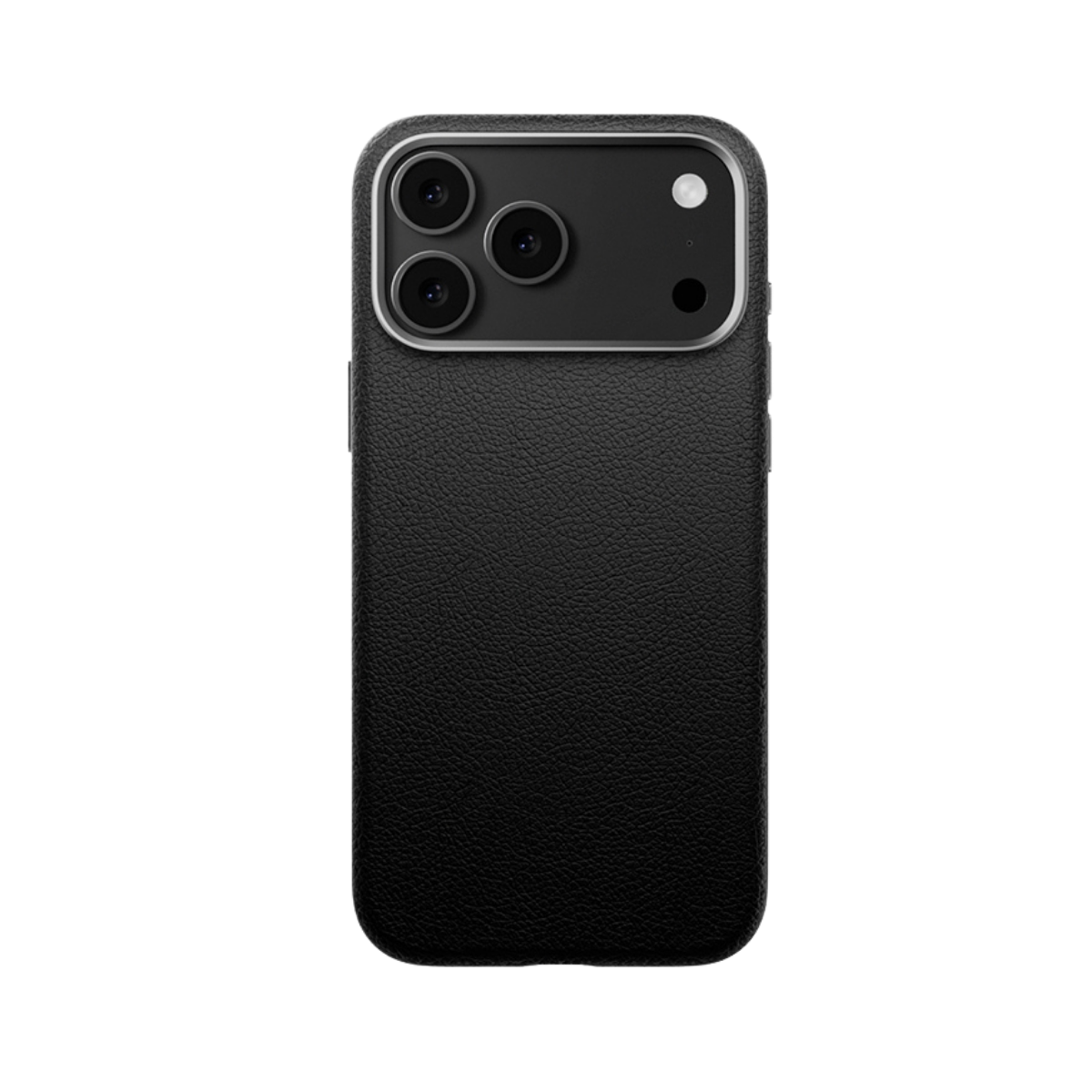 Piili ıPhone 17 Pro Leather Magsafe Kılıf Siyah
