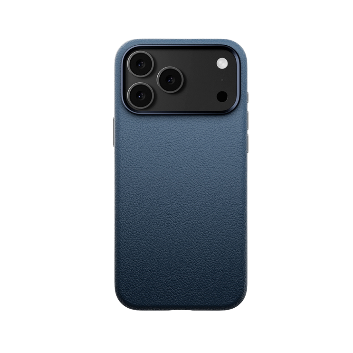 Piili ıPhone 17 Pro Leather Magsafe Kılıf - Mavi
