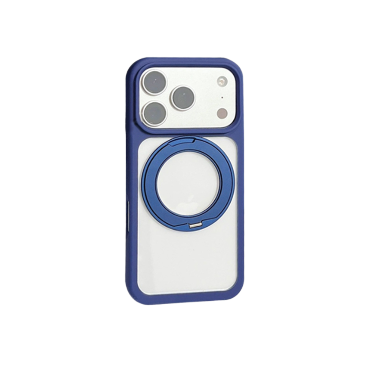 Piili iPhone 17 Rotation MagSafe Silikon Kılıf - Mavi