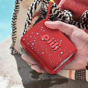 Piili Pool Bluetooth Speaker Hoparlör - Kırmızı