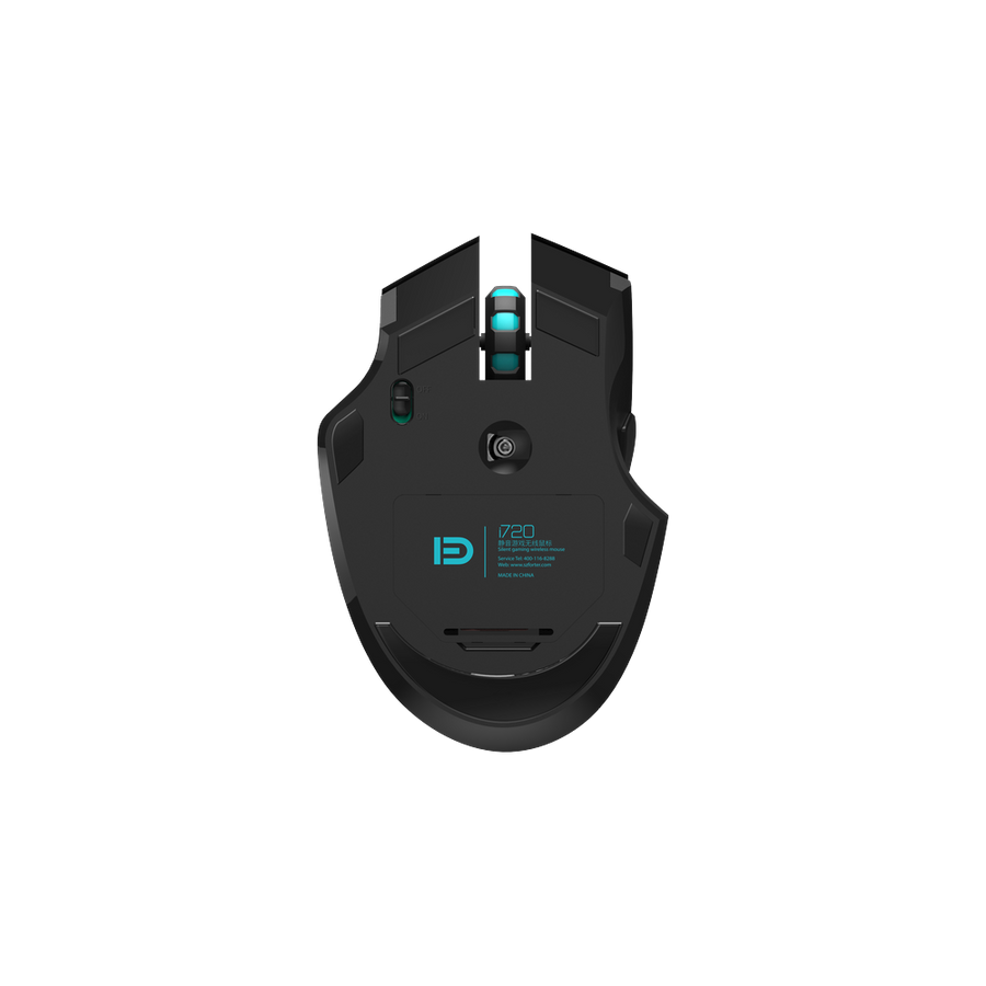 FD i720 2.4 GHz Kablosuz Gaming Mouse 1000/1600/2400 DPI – Siyah