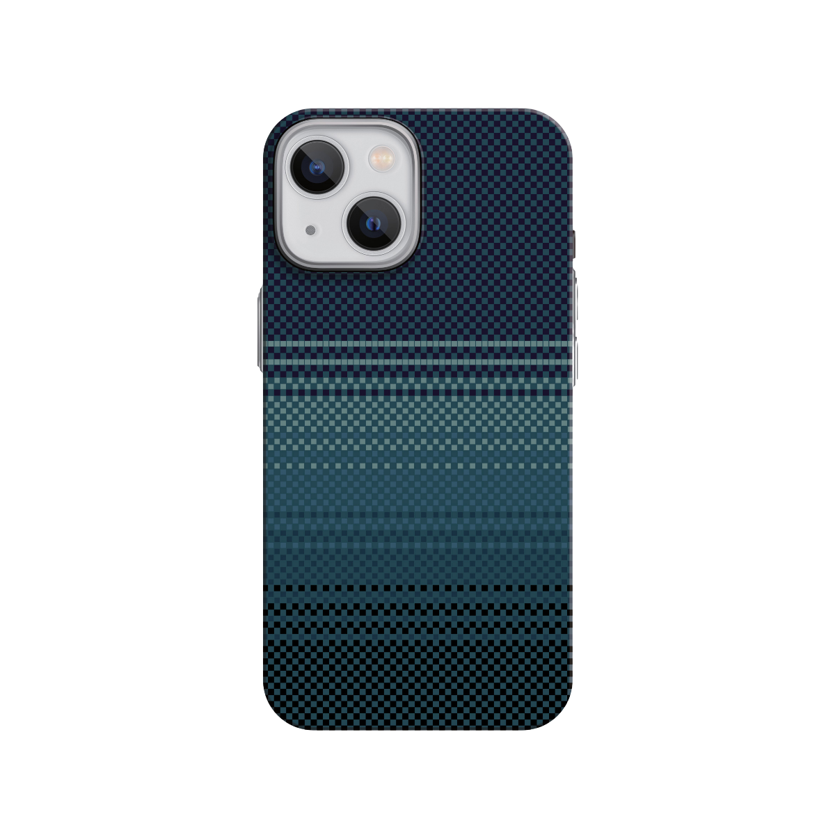 Knit iPhone 15 LF - 162 Kılıf - Mavi