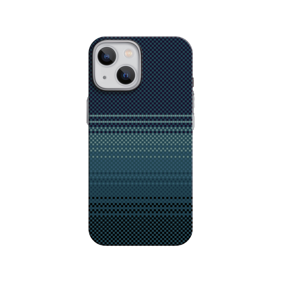 Knit iPhone 15 LF - 162 Kılıf - Mavi