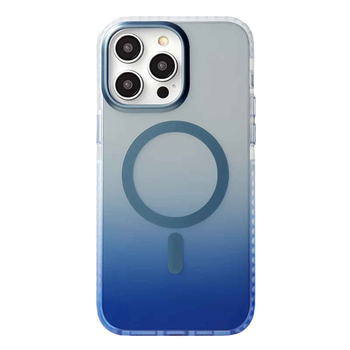 Piili iPhone 15 Gradient MagSafe Kılıf – Mavi