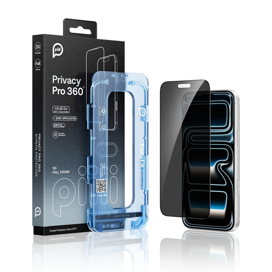 Piili PrivacyPro 360 SnapFit iPhone Air Ekran Koruyucu