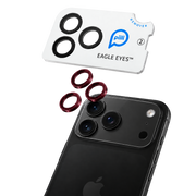 Piili Eagle Eyes iPhone 18 Pro Max Bordo Lens Koruyucu
