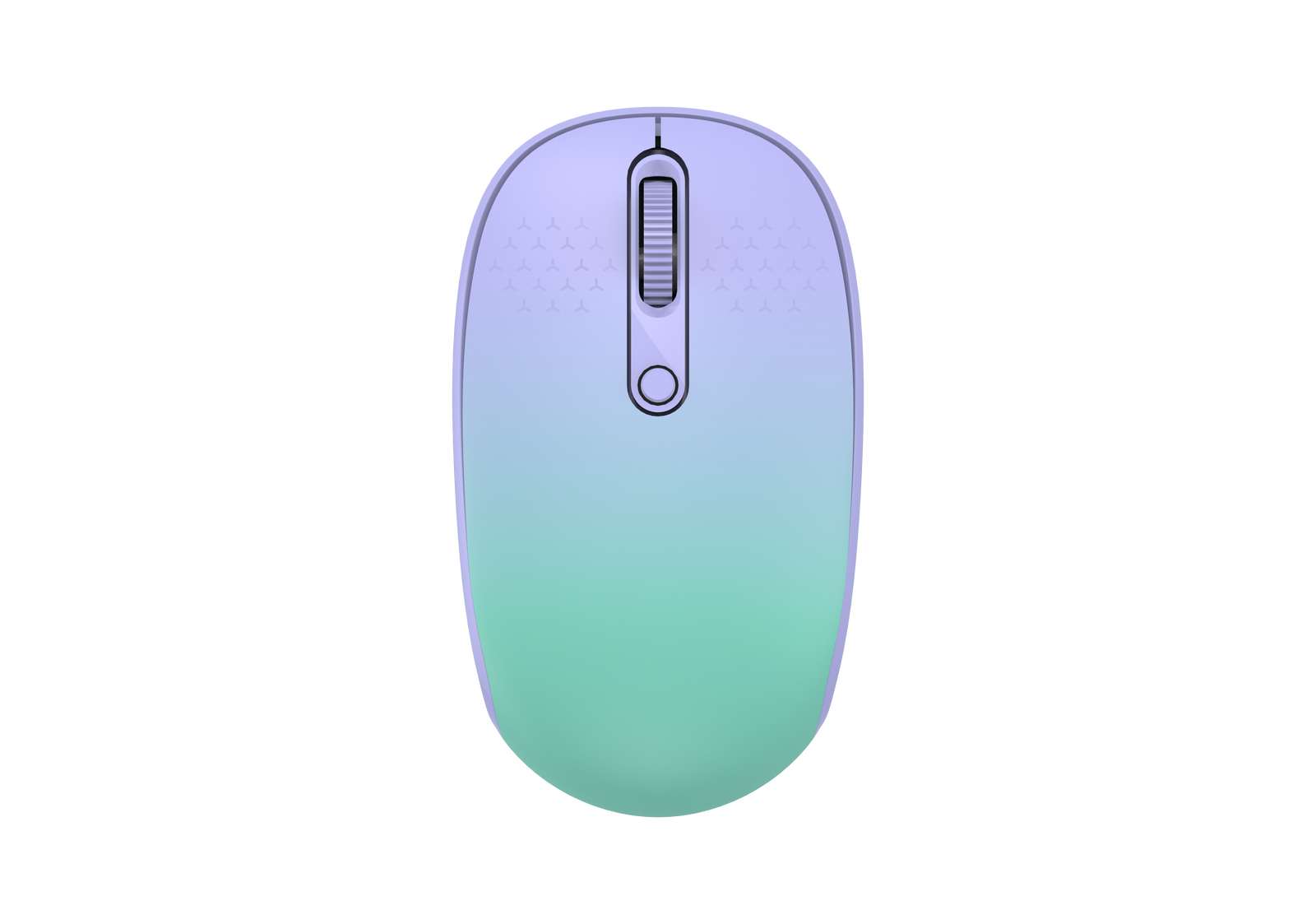 FD E370 2.4 GHz Kablosuz Mouse 1600 DPI – Mor - Yeşil