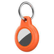 Piili Apple AirTag Silikon Koruyucu Kılıf - Turuncu