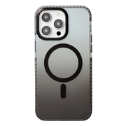 Piili İphone 15 Gradient Magsafe Kılıf - Siyah