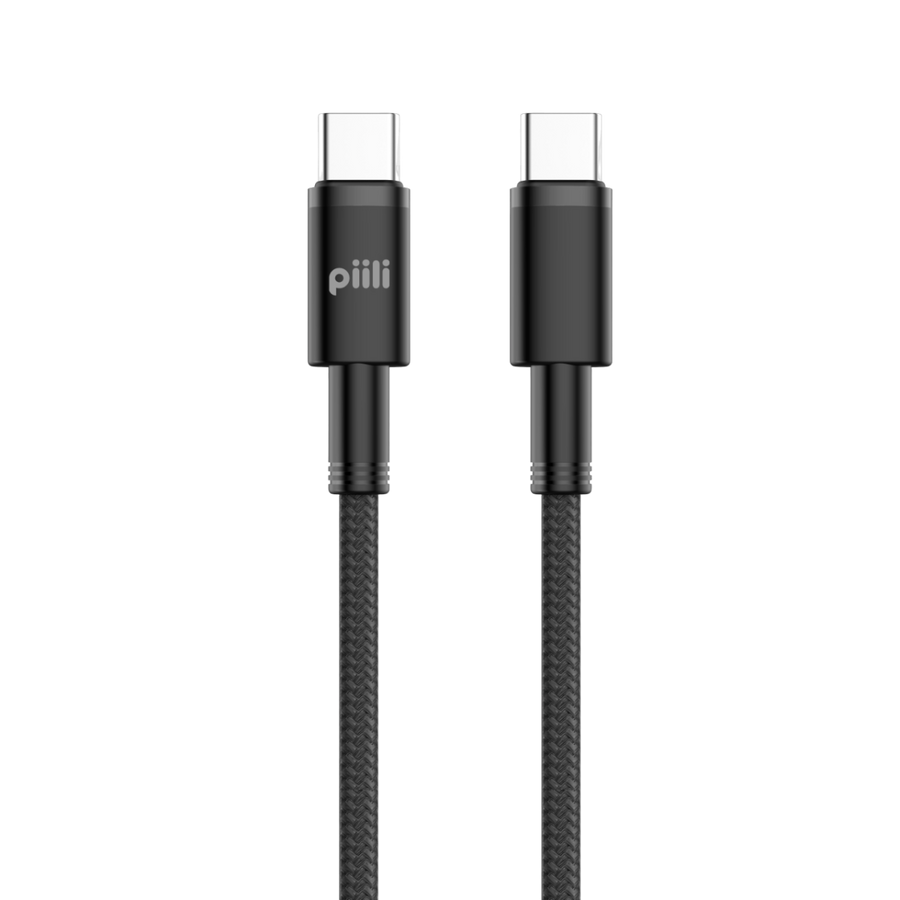 Piili JT93 Type-C - Type-C Kablo 1m. – Siyah