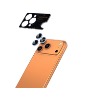 Imperium iPhone 17 Pro/17 Pro Max Safir AR/AF Lens Koruyucu - Şeffaf