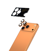 Imperium iPhone 17 Pro/17 Pro Max Safir AR/AF Lens Koruyucu - Turuncu