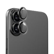 Piili iPhone 16/16 Plus Safir Lens Koruyucu – Siyah