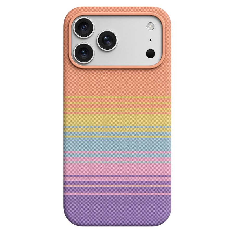 Knit Classic iPhone 18 Pro Max / iPhone 17 Pro Max MagSafe Kılıf M075 - Çok Renkli