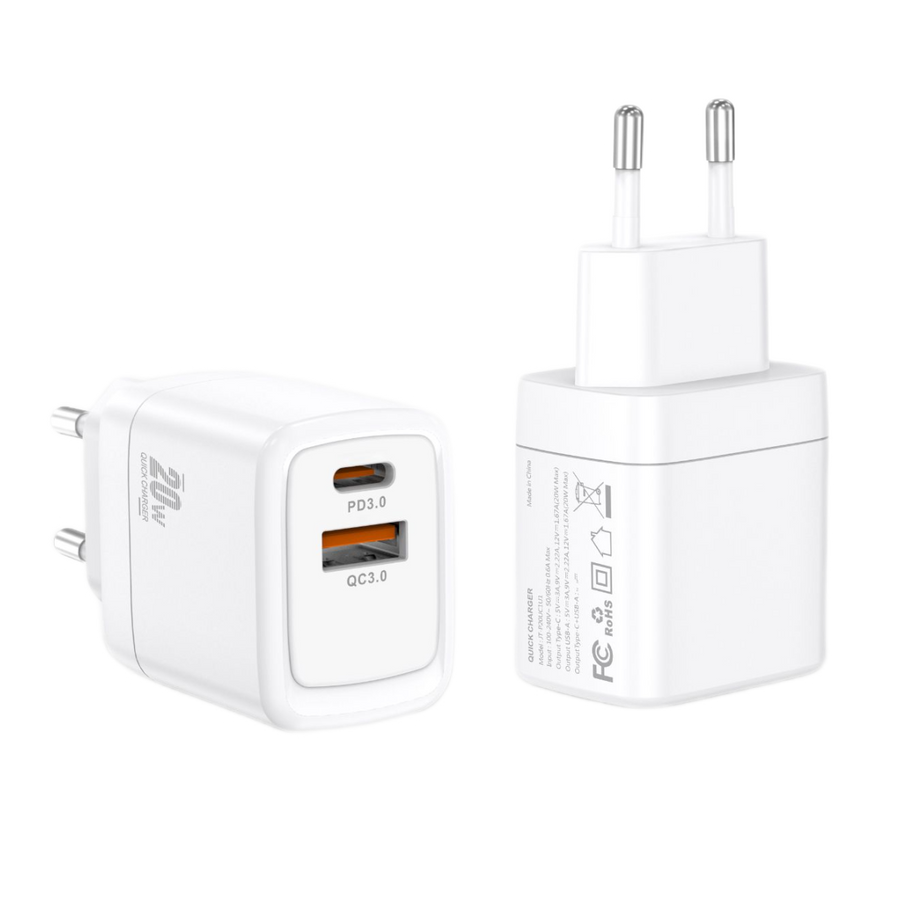 Piili 20w Pd - Q3.0 Usb Adaptor Beyaz