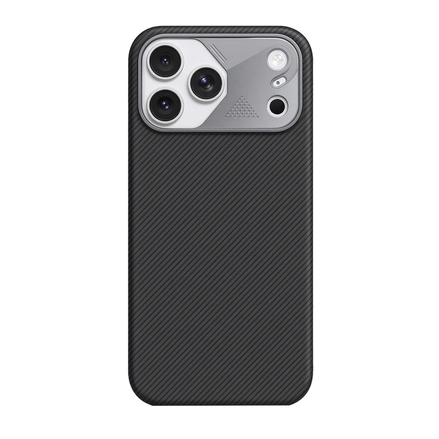 Knit Armor iPhone 18 Pro Max / iPhone 17 Pro Max MagSafe Kılıf J162 - Siyah