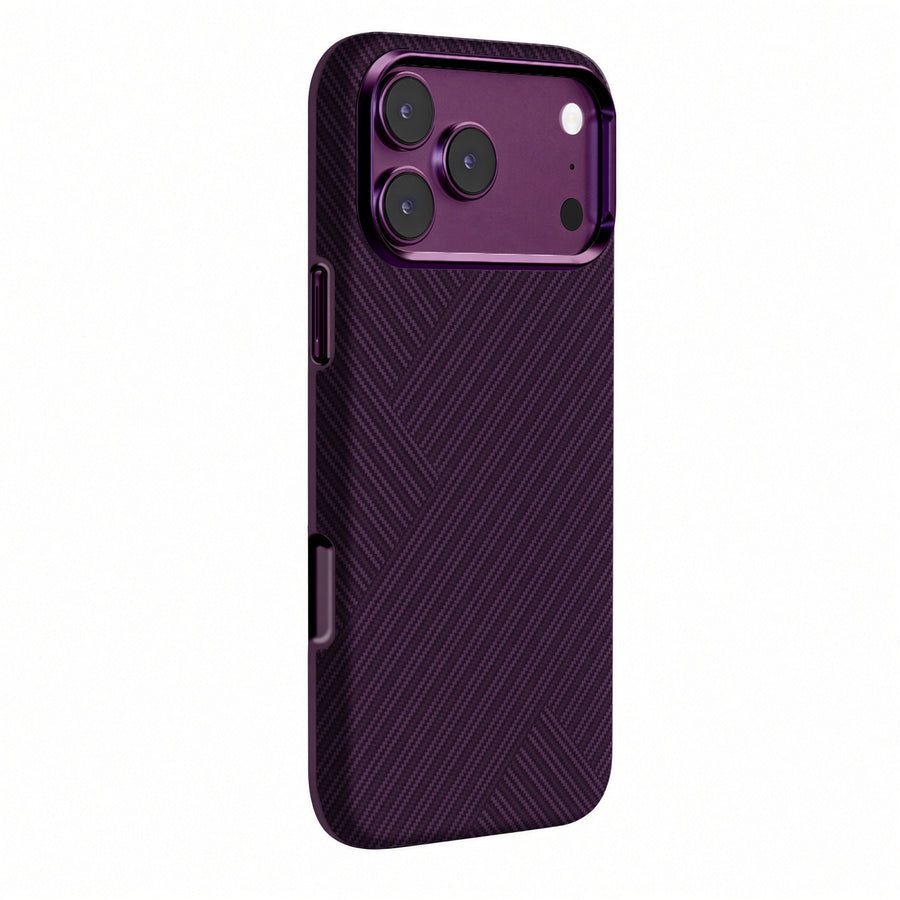 Knit Silicone iPhone 18 Pro Max / iPhone 17 Pro Max MagSafe Kılıf P042 - Bordo