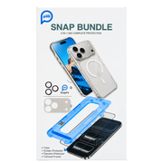 Piili Snap Bundle iPhone 18 Pro Kılıf Ekran&Lens Koruyucu 4in1 Set
