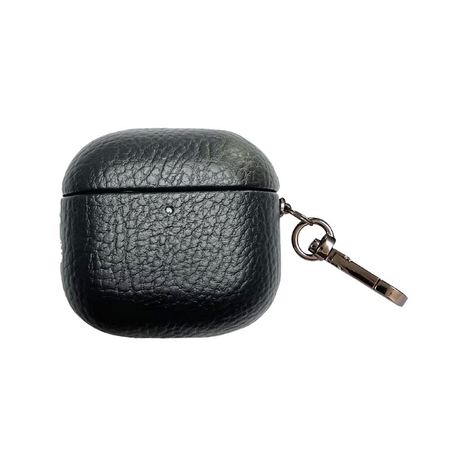 Piili AirPods 4.Nesil Leather Kılıf AirPods Kılıfı - Siyah