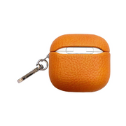 Piili AirPods 4.Nesil Leather Kılıf AirPods Kılıfı - Turuncu