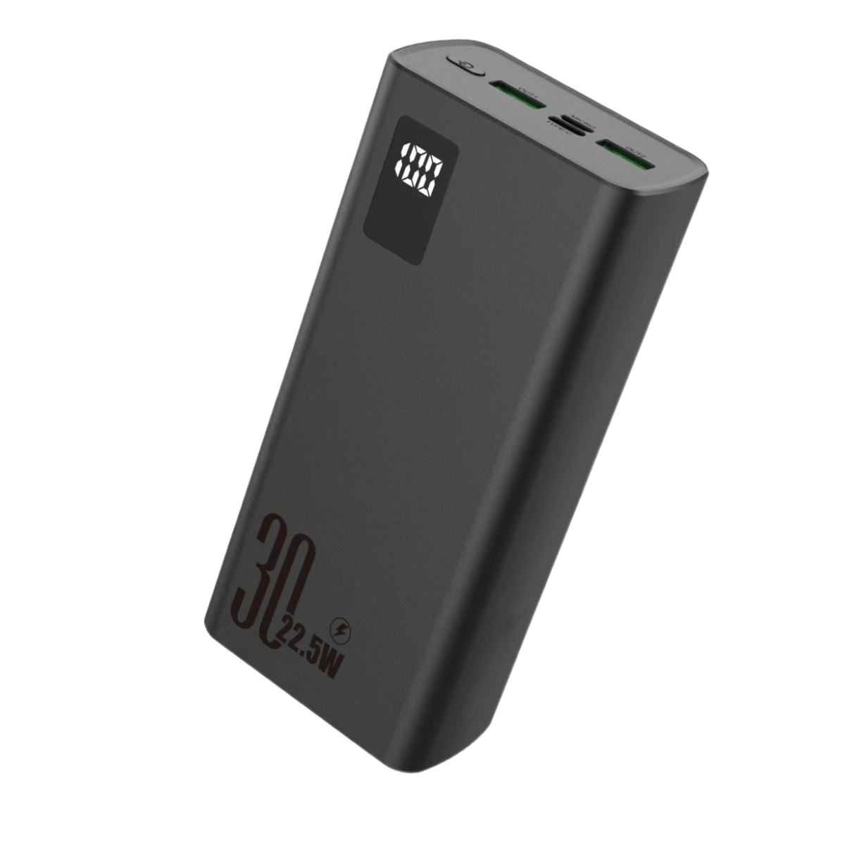 Piili Tornado 22.5W 30.000 mAh Powerbank – Siyah