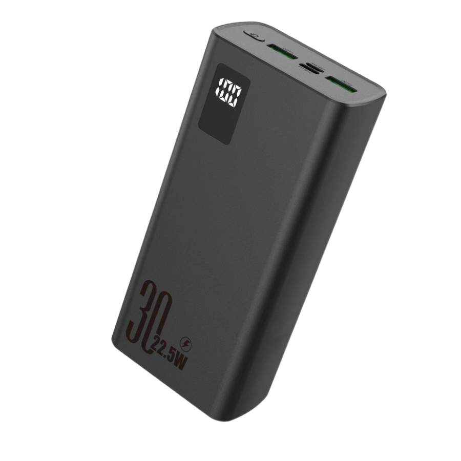 Piili Tornado 22.5W 30.000 mAh Powerbank – Siyah