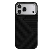 Knit Silicone iPhone 18 Pro Max / iPhone 17 Pro Max MagSafe Kılıf P032 - Siyah
