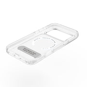 Piili KickStand Clear MagSafe iPhone 18 Pro Max / 17 Pro Max Beyaz Kılıf
