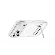 Piili KickStand Clear MagSafe iPhone 18 Pro Max / 17 Pro Max Beyaz Kılıf