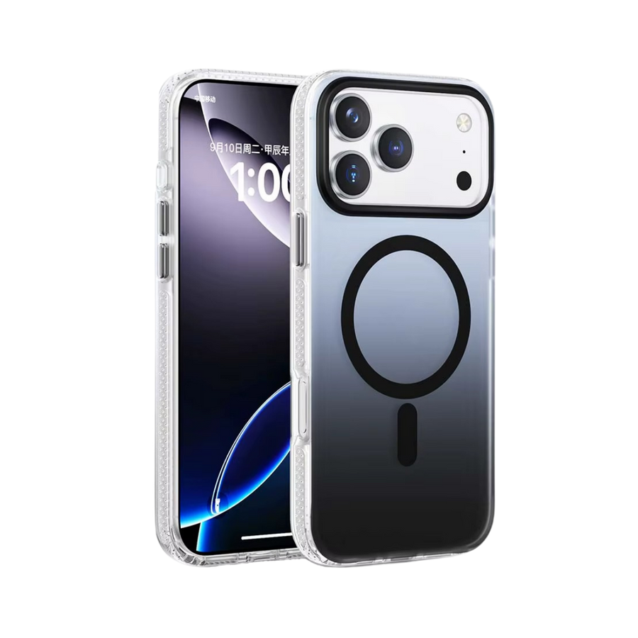 Piili iPhone 17 Gradient MagSafe Kılıf - Siyah