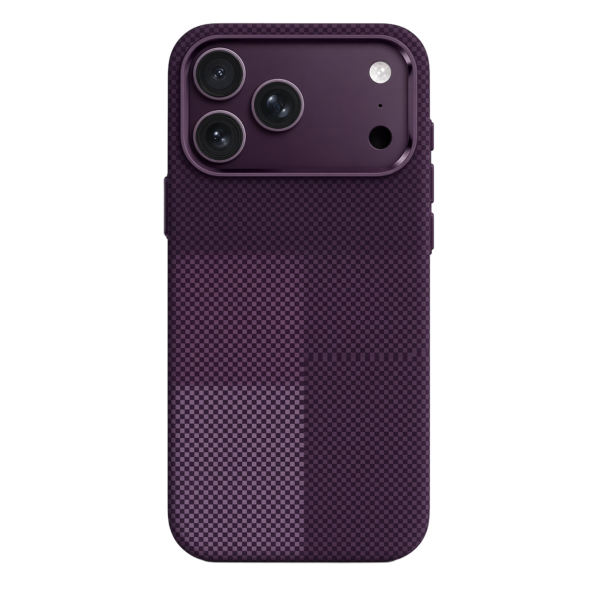 Knit Silicone iPhone 18 Pro Max / iPhone 17 Pro Max MagSafe Kılıf P023 - Bordo