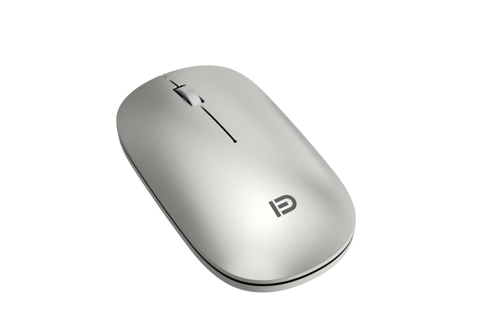 FD E318d Wireless dual mode Rechargeable Mouse Silver 600 mah battery - Gümüş
