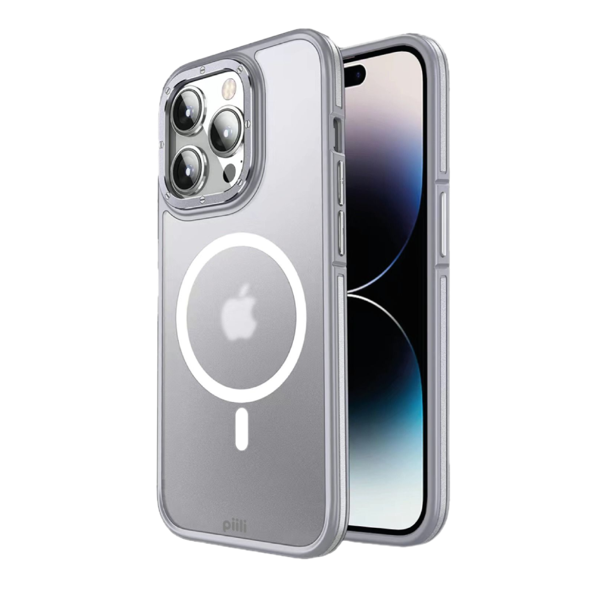 Piili iPhone 14 Pro Max Strong MagSafe Kılıf – Gri