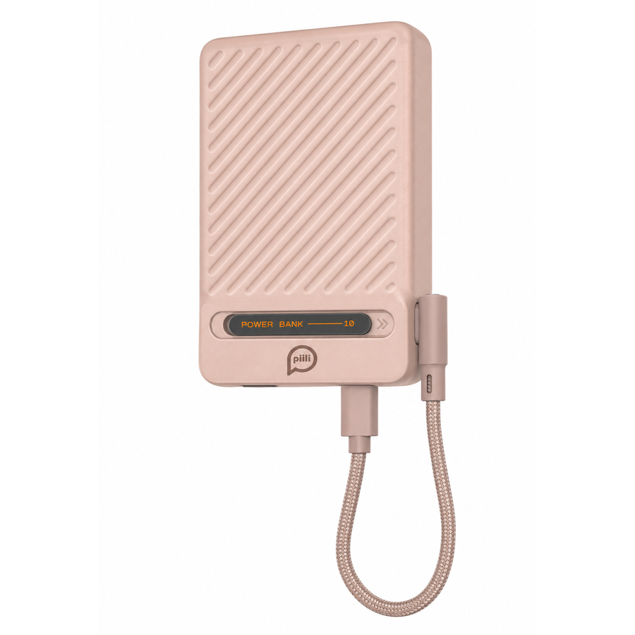 Piili VoltFlex MagSafe Çöl Titanium Powerbank 10.000 mAh
